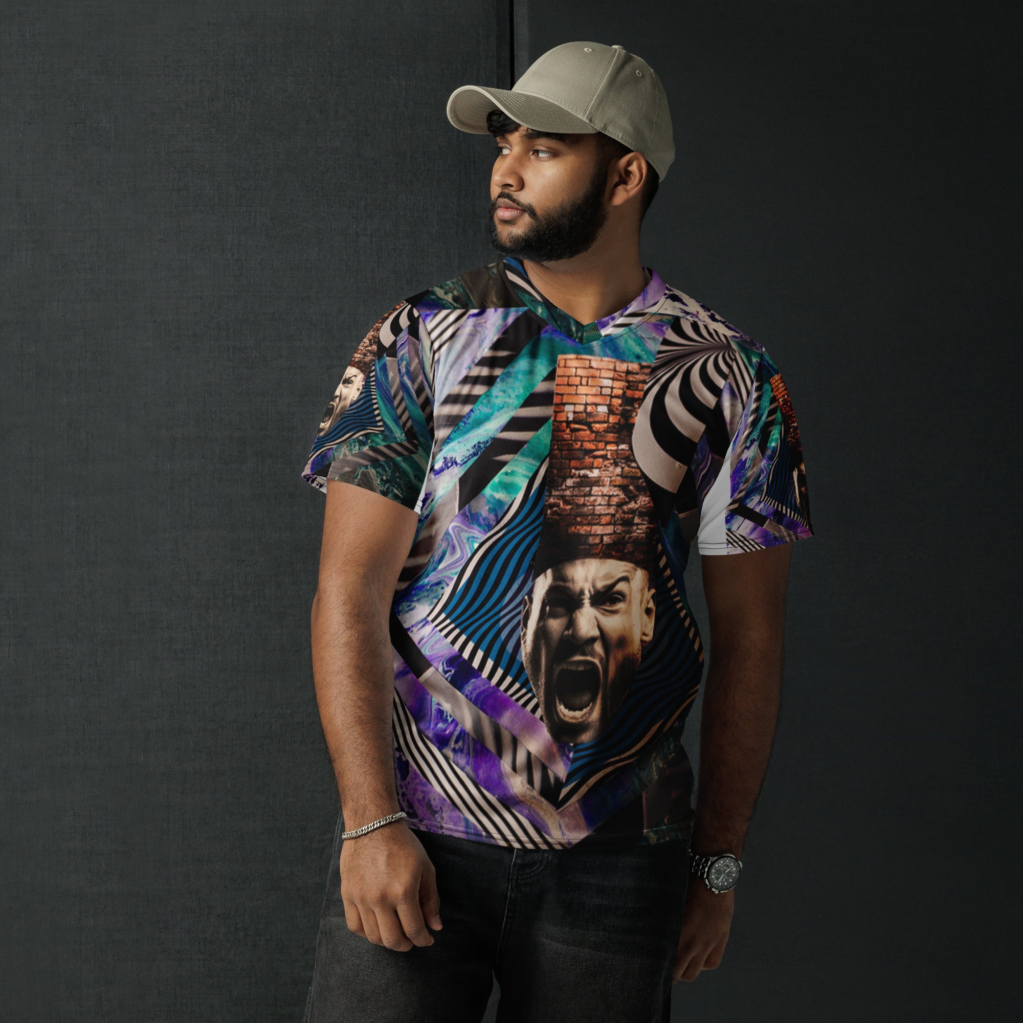 Yurmaze t shirt showcasing original artwork, ideal for tees t shirt lovers and collectors of artistic t shirts."