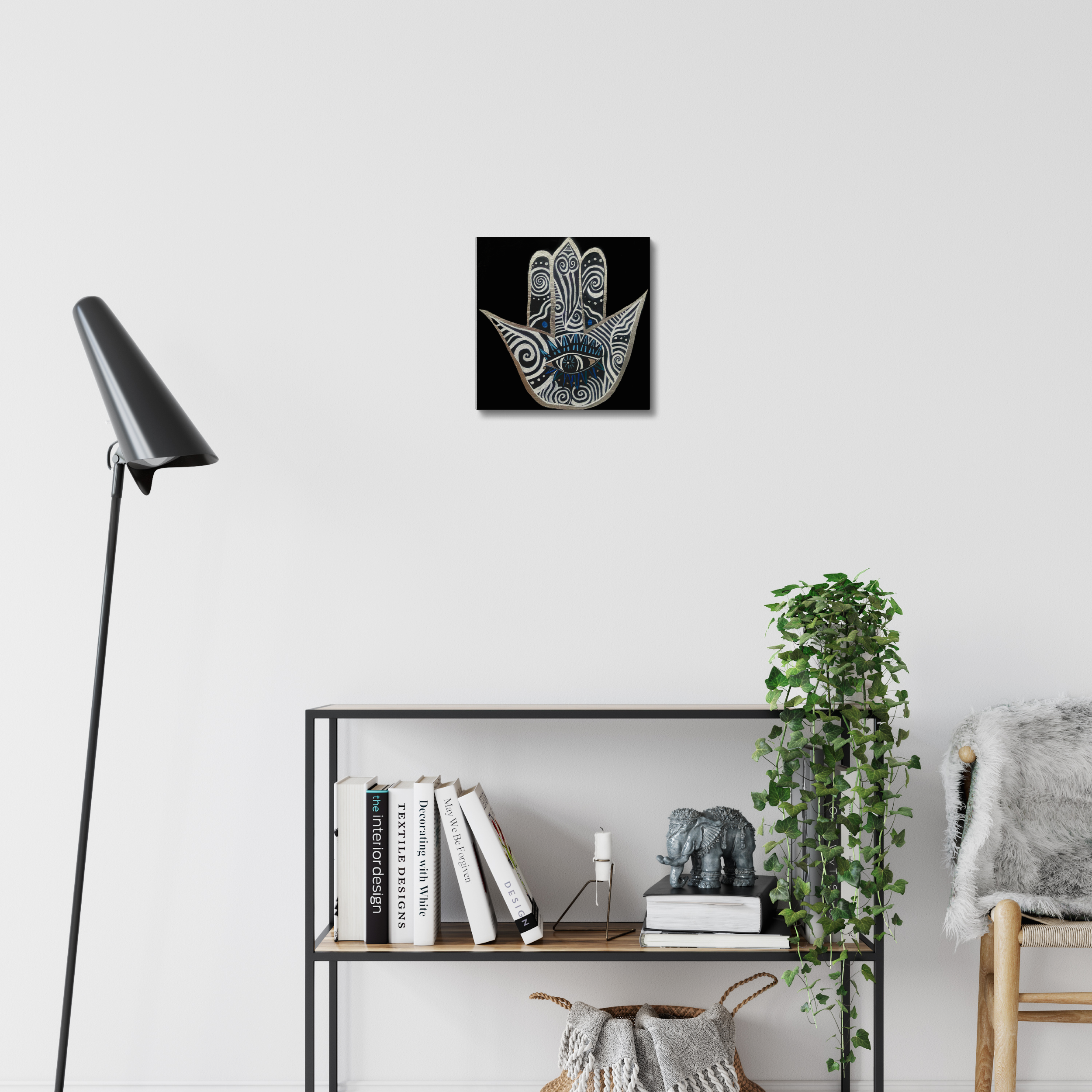Hand of Fatima - Printed Canvas