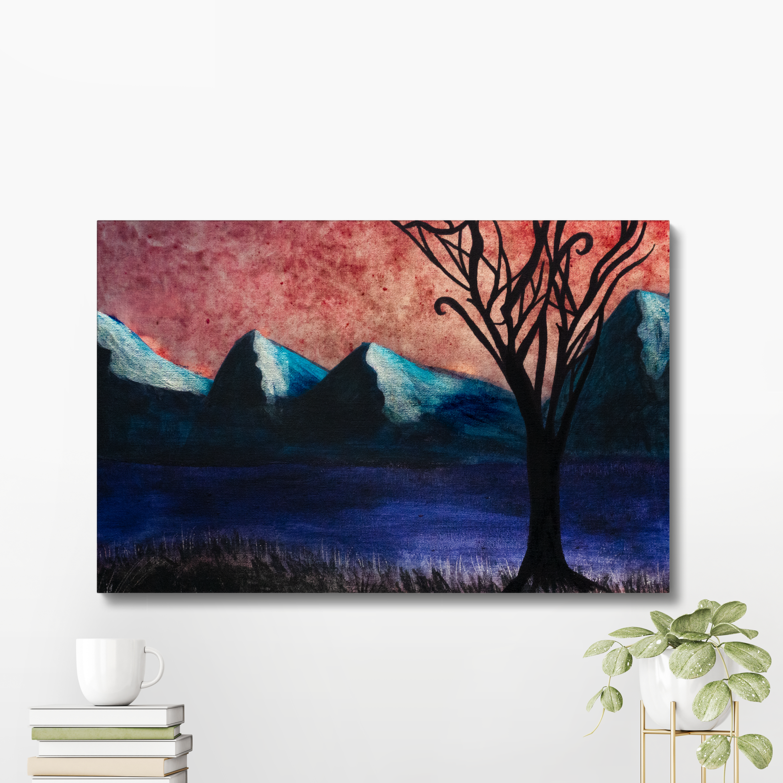 Land & Thought - Printed Canvas