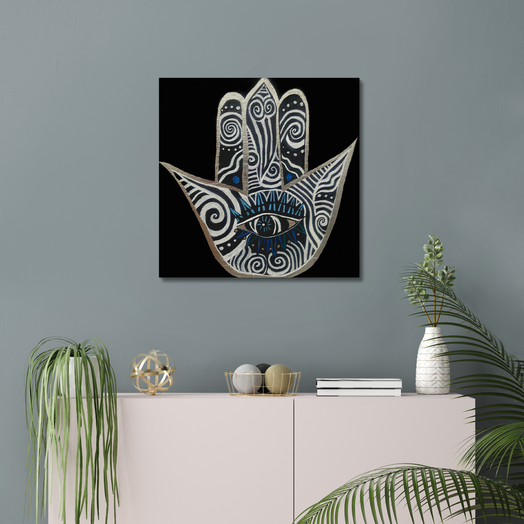 Hand of Fatima - Printed Canvas