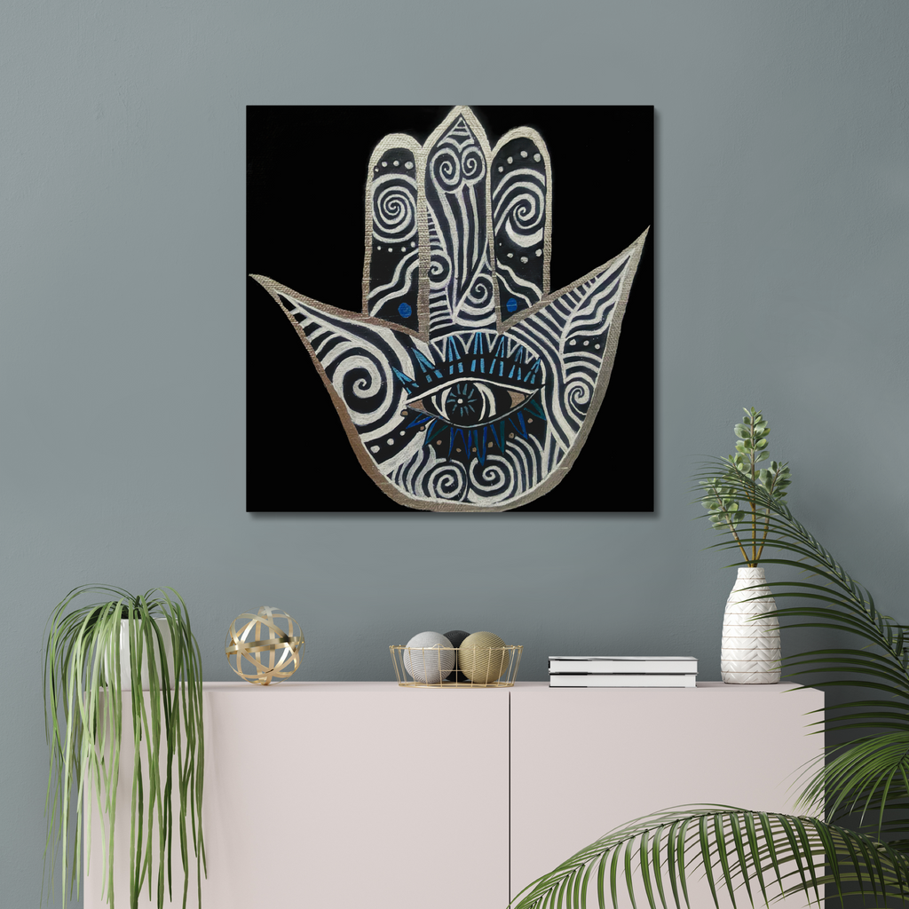 Hand of Fatima - Printed Canvas