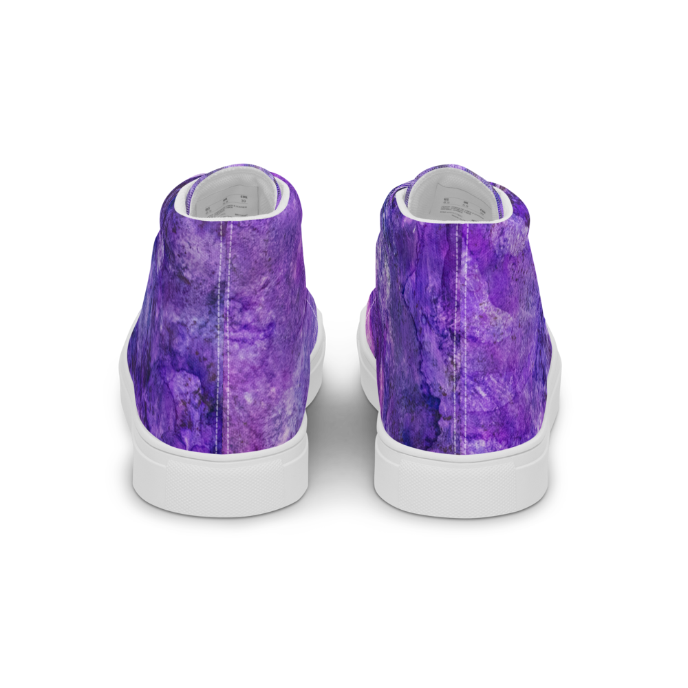 Women’s high top canvas shoes