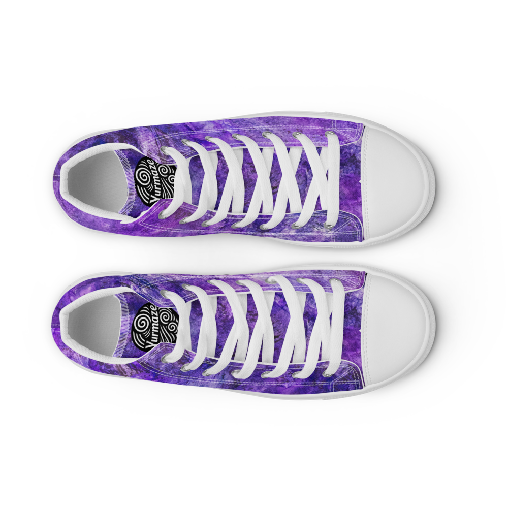 Women’s high top canvas shoes